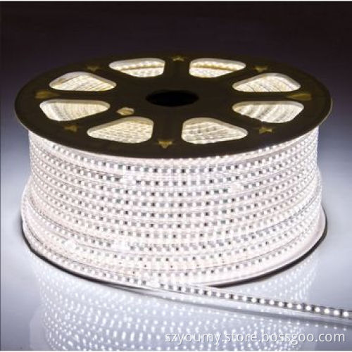 SMD 3528 LED Strip, 220V 60LEDs/m High Voltage, Waterproof